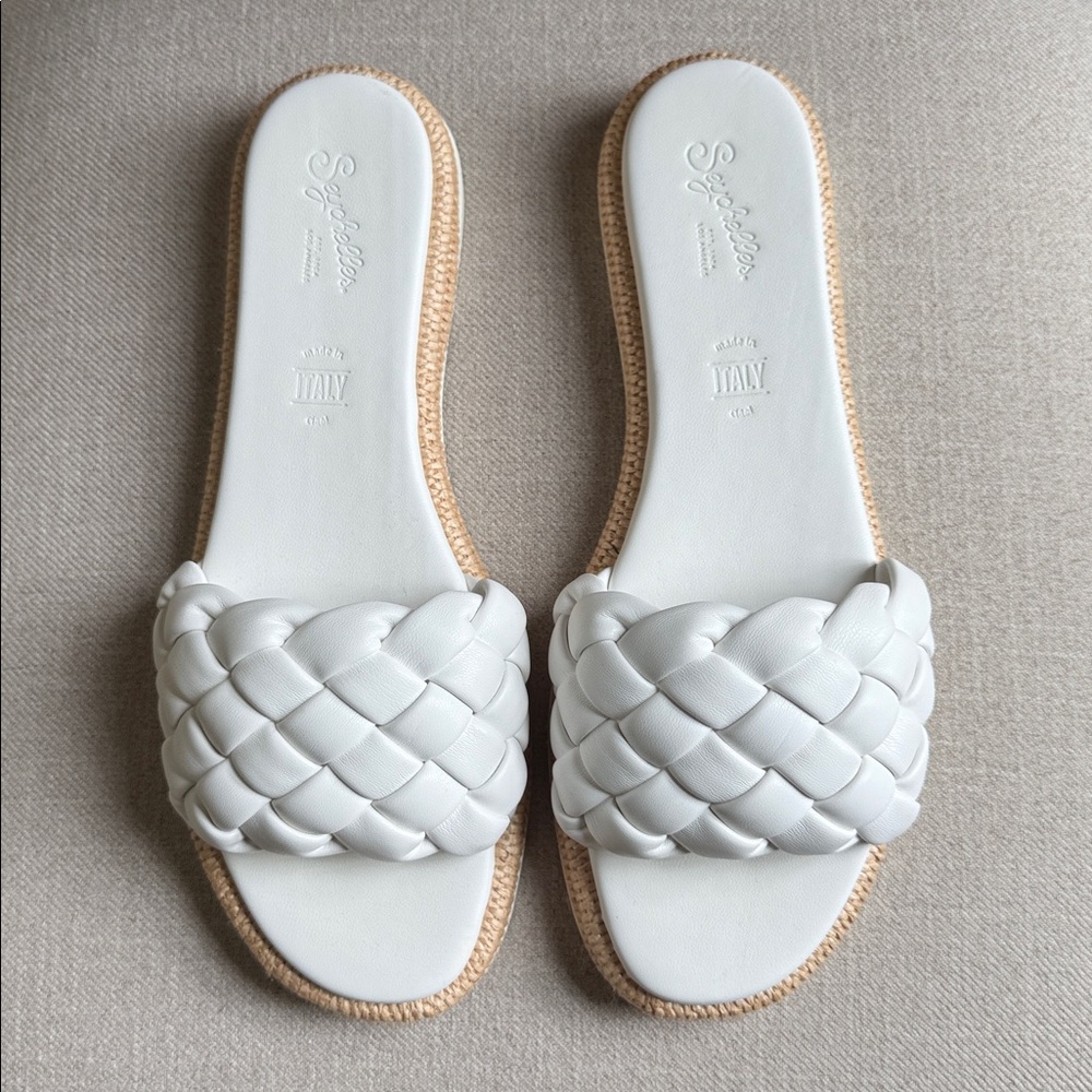 Seychelles Bellissima white sandal